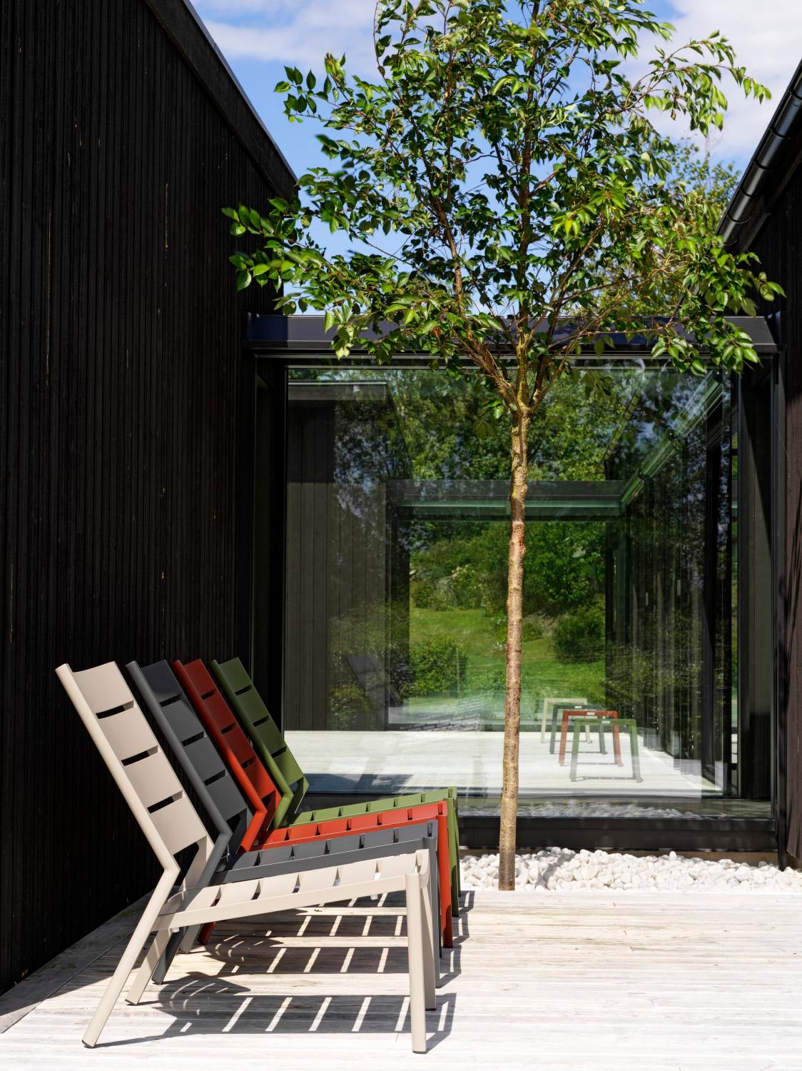 Delia loungefåtölj Khaki