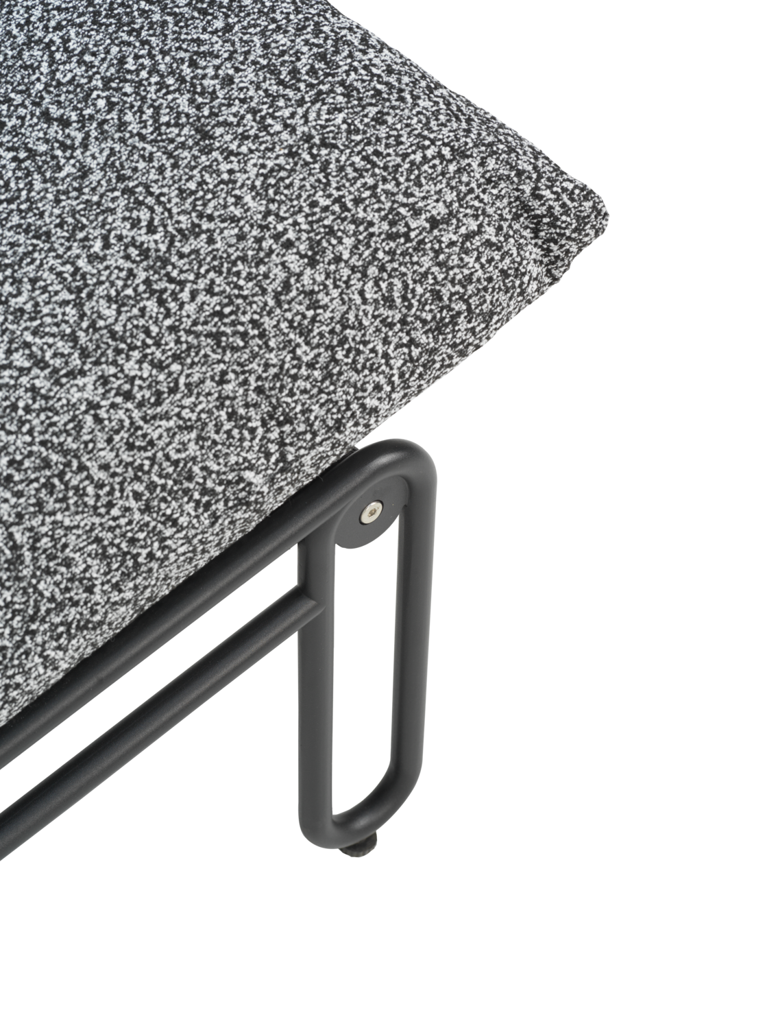 Blixt loungefåtölj Svart/Teddy Ant