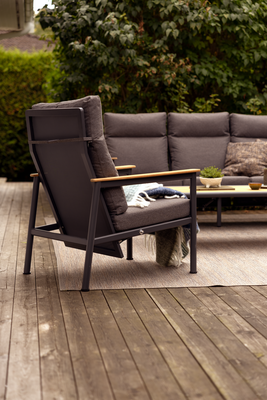 Gordon fåtölj Antracit/Soft Dawn