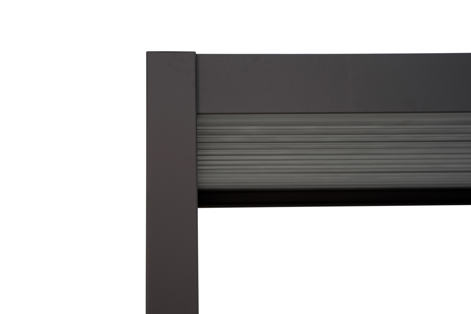 Utsikt sidovägg Antracit