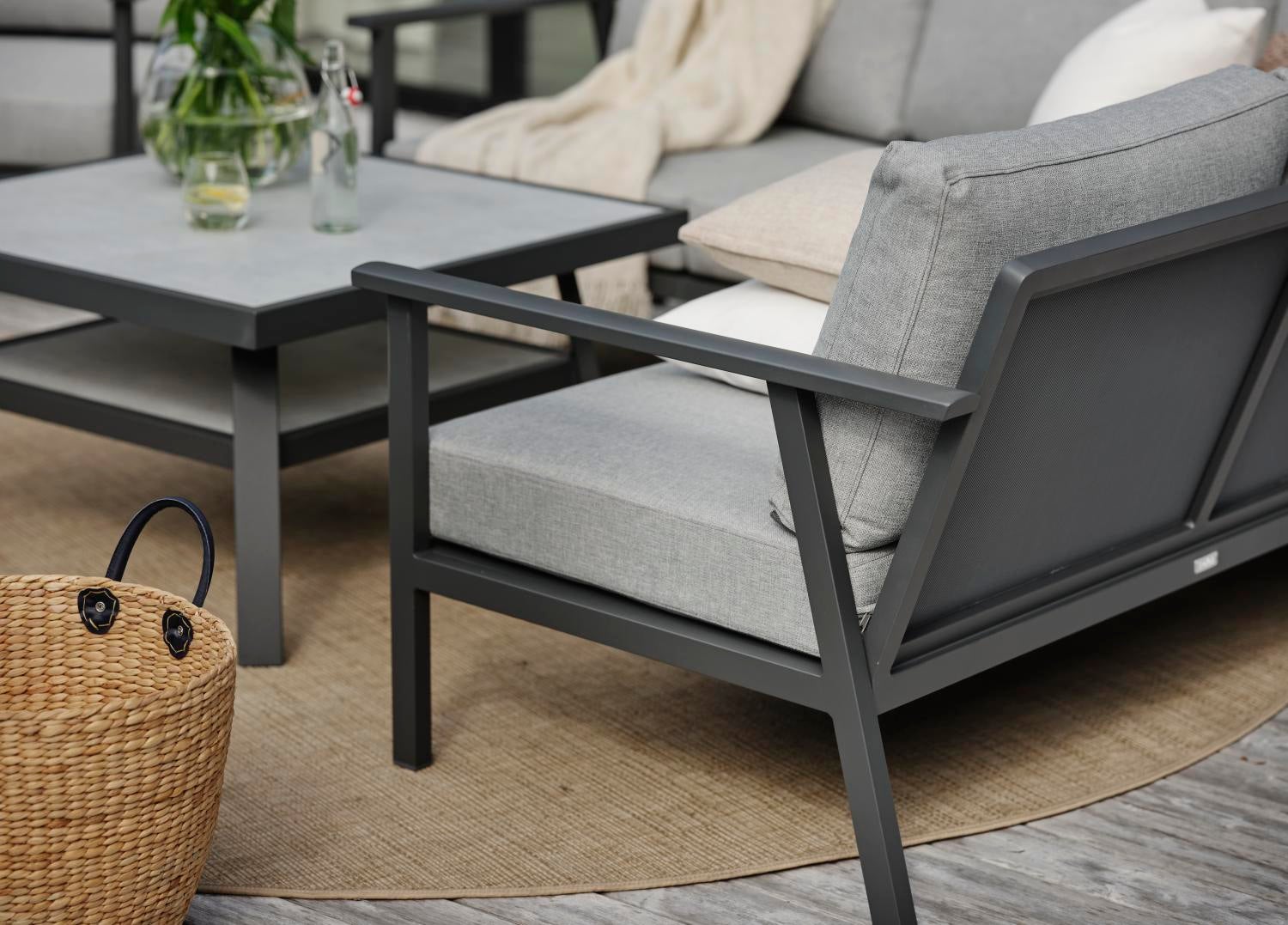 Samvaro Low avslut Antracit/Pearl grey