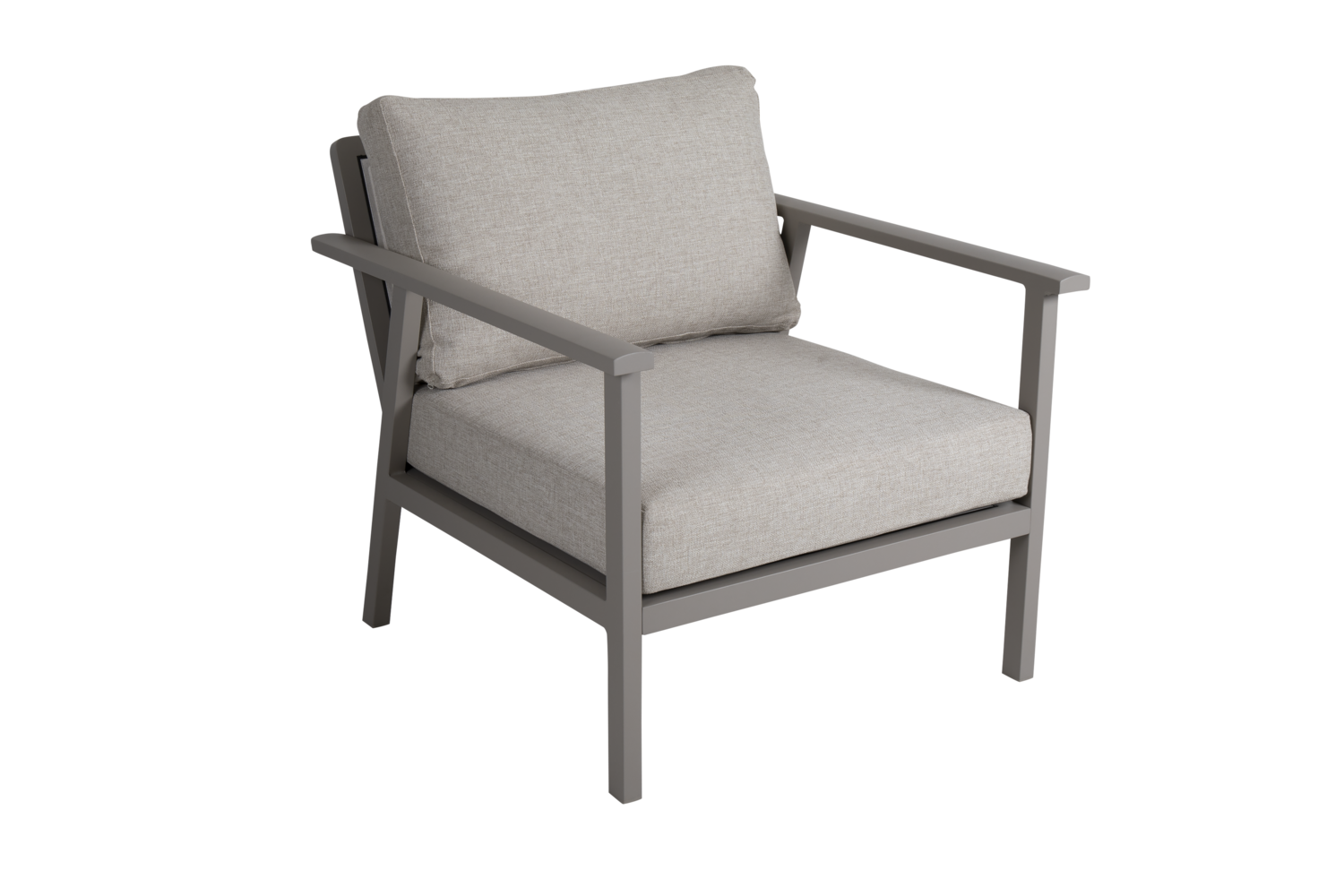 Samvaro Low fåtölj Khaki/Sand