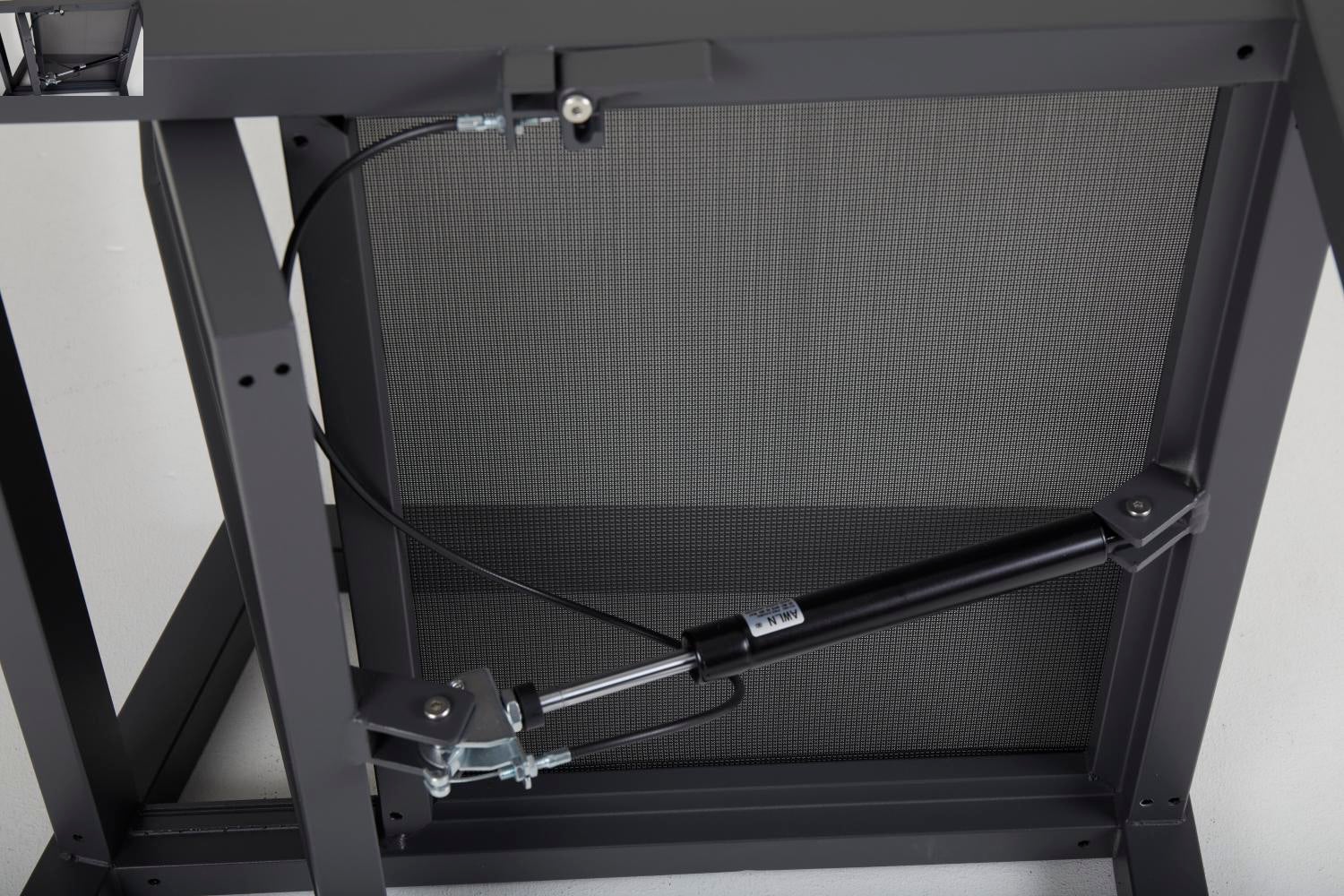 Newfort positionsstol Antracit/Svart