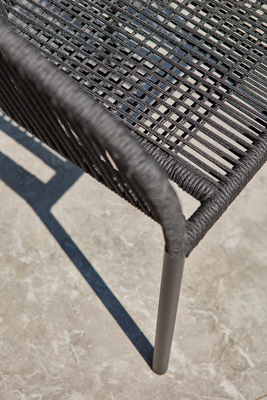 Delta karmstol Svart/Teddy Black