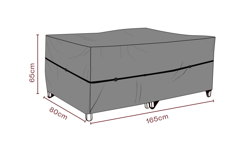 Möbelskydd fåtölj Svart