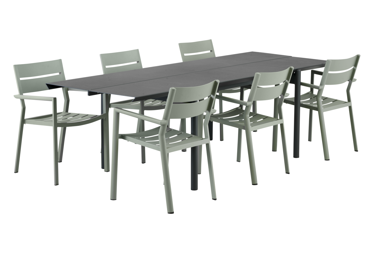 B45 matbord Antracit