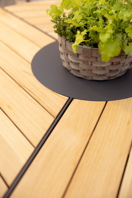 Peace Wood matbord Antracit/Natur