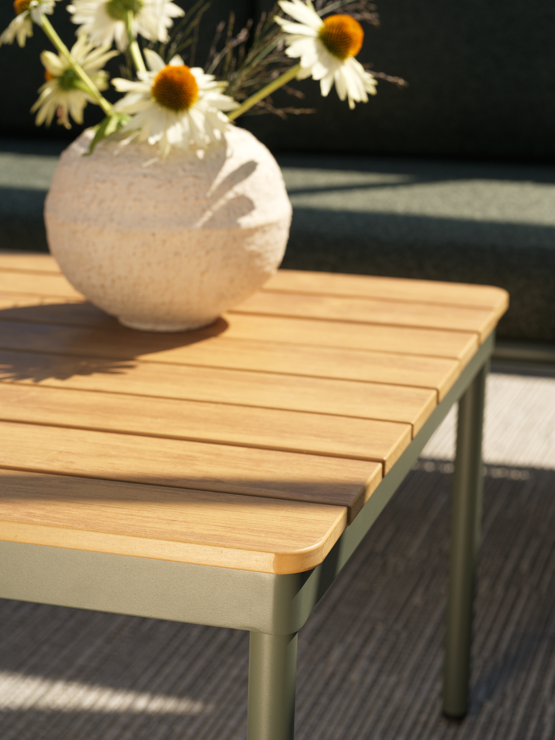 Reno soffbord Nordic Green/Natural