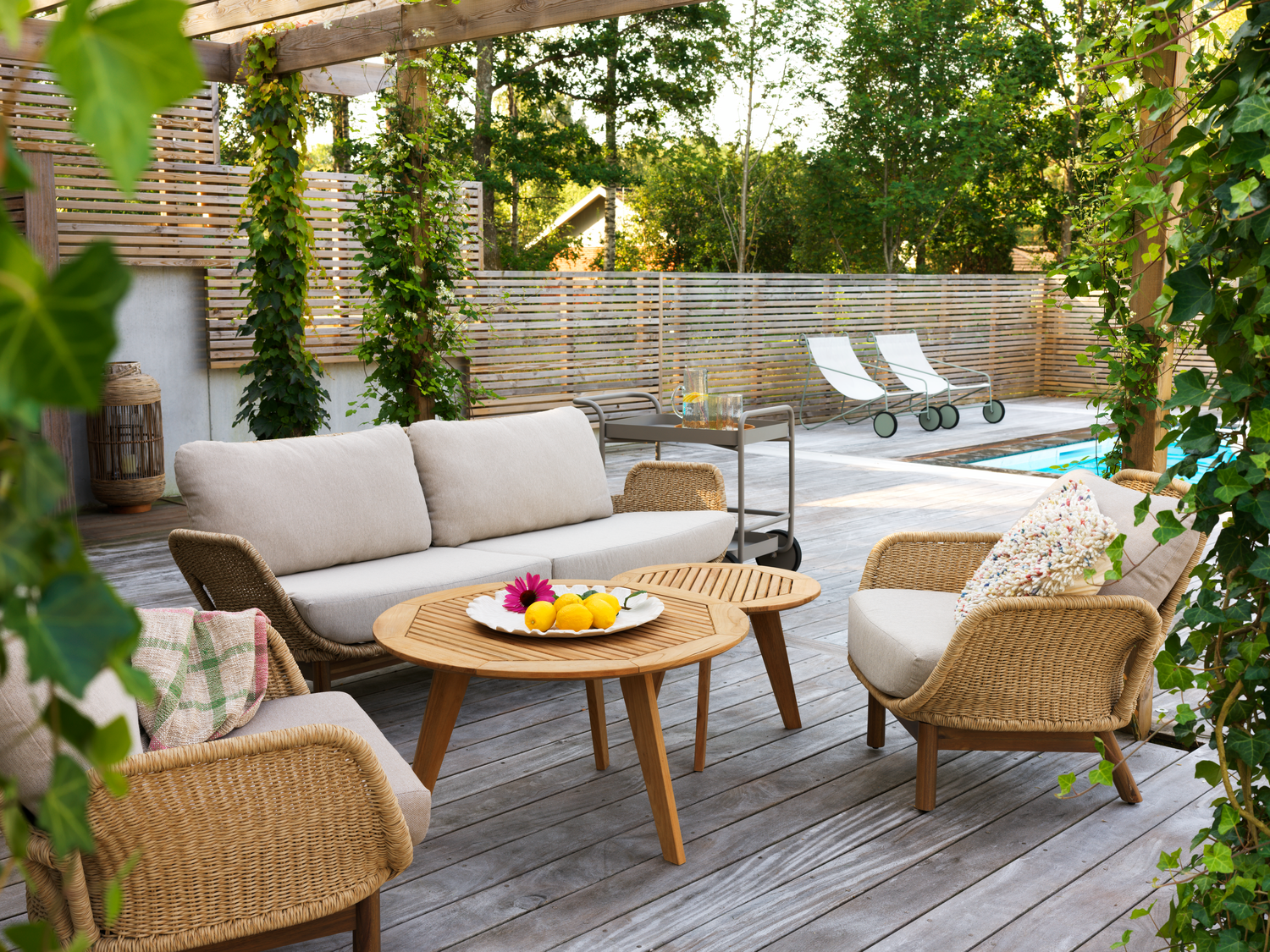 Kastos soffbord Natur