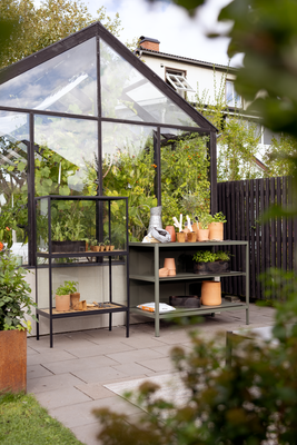 Grower Greens Växtskåp Svart