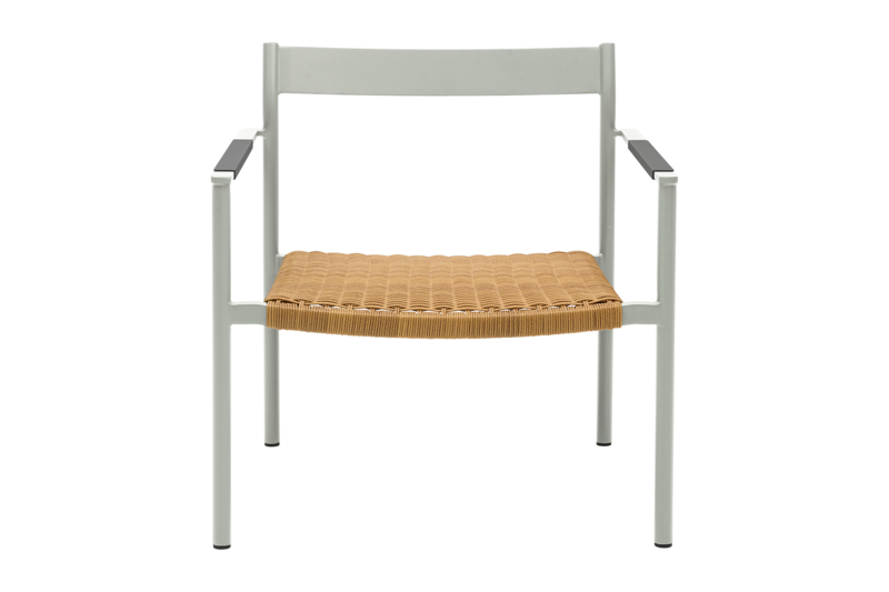 DK loungefåtölj Light Grey/Natur