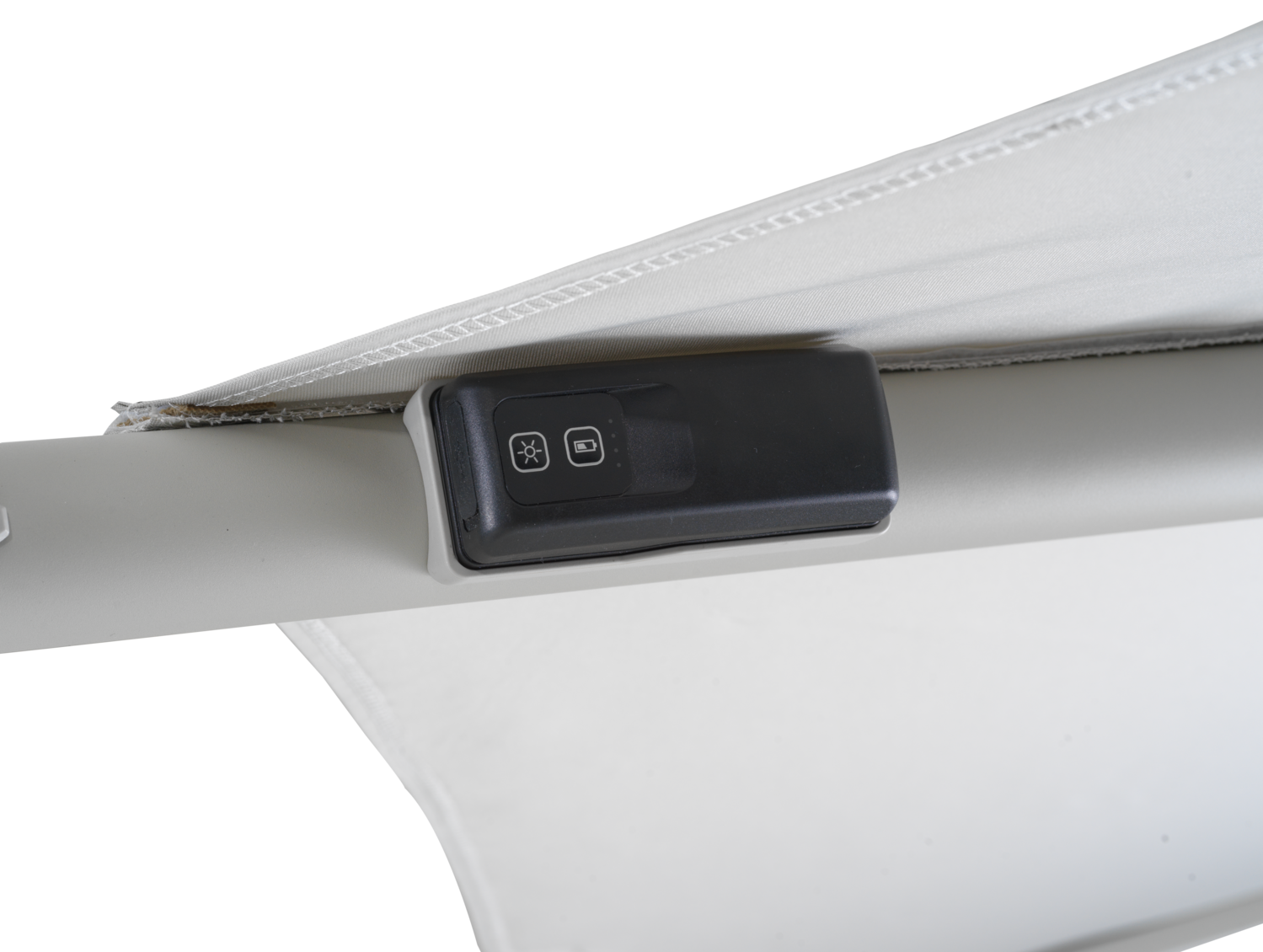 Cilento parasoll Light Grey/Khaki