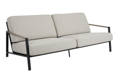 Lyra 2,5-sits soffa Svart/Sand