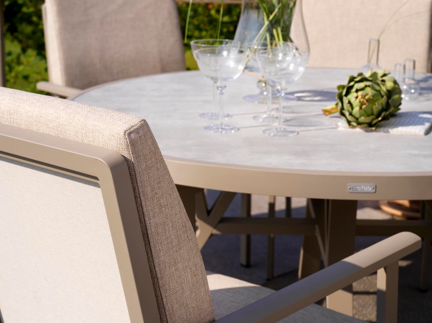 Samvaro matbord Khaki/Sand