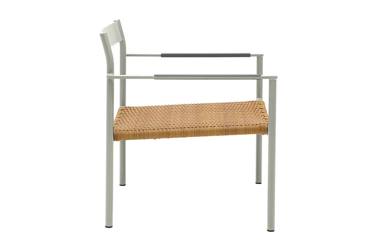 DK loungefåtölj Light Grey/Natur