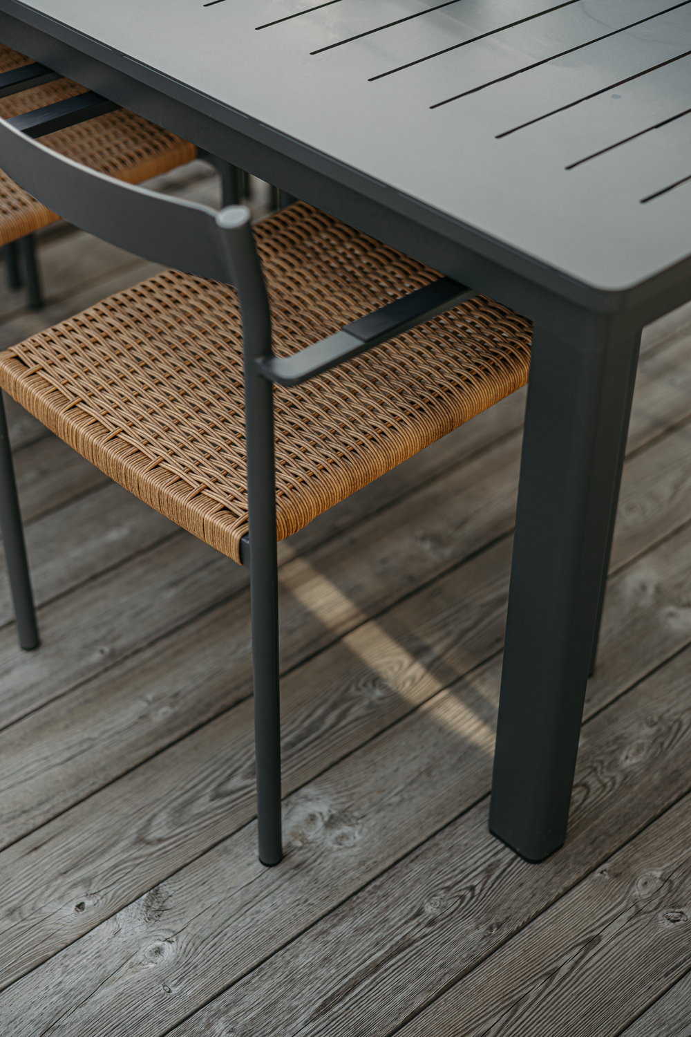 Lomma XL matbord Antracit