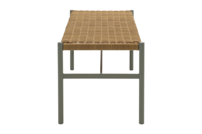 DK bänk Dusty Green/Natur