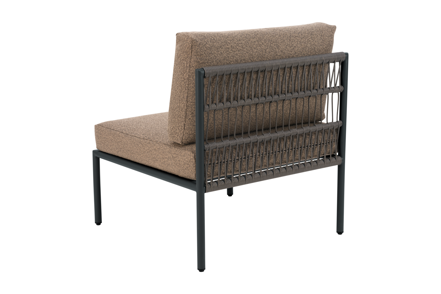 Reno mittdel Svart/Raw Peanut