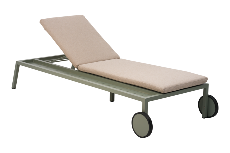 Samvaro vilsäng Dusty Green/Teddy Beige