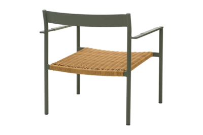 DK loungefåtölj Nordic Green/Natur