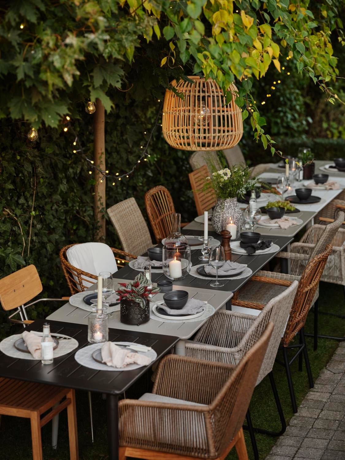 Lavendel matstol Beige/beige