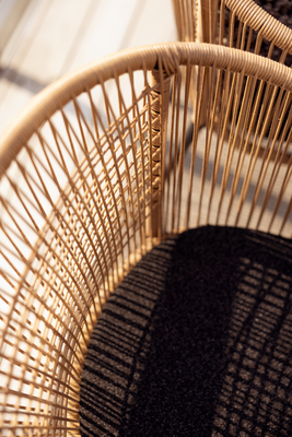 Delta karmstol Svart/Teddy Black