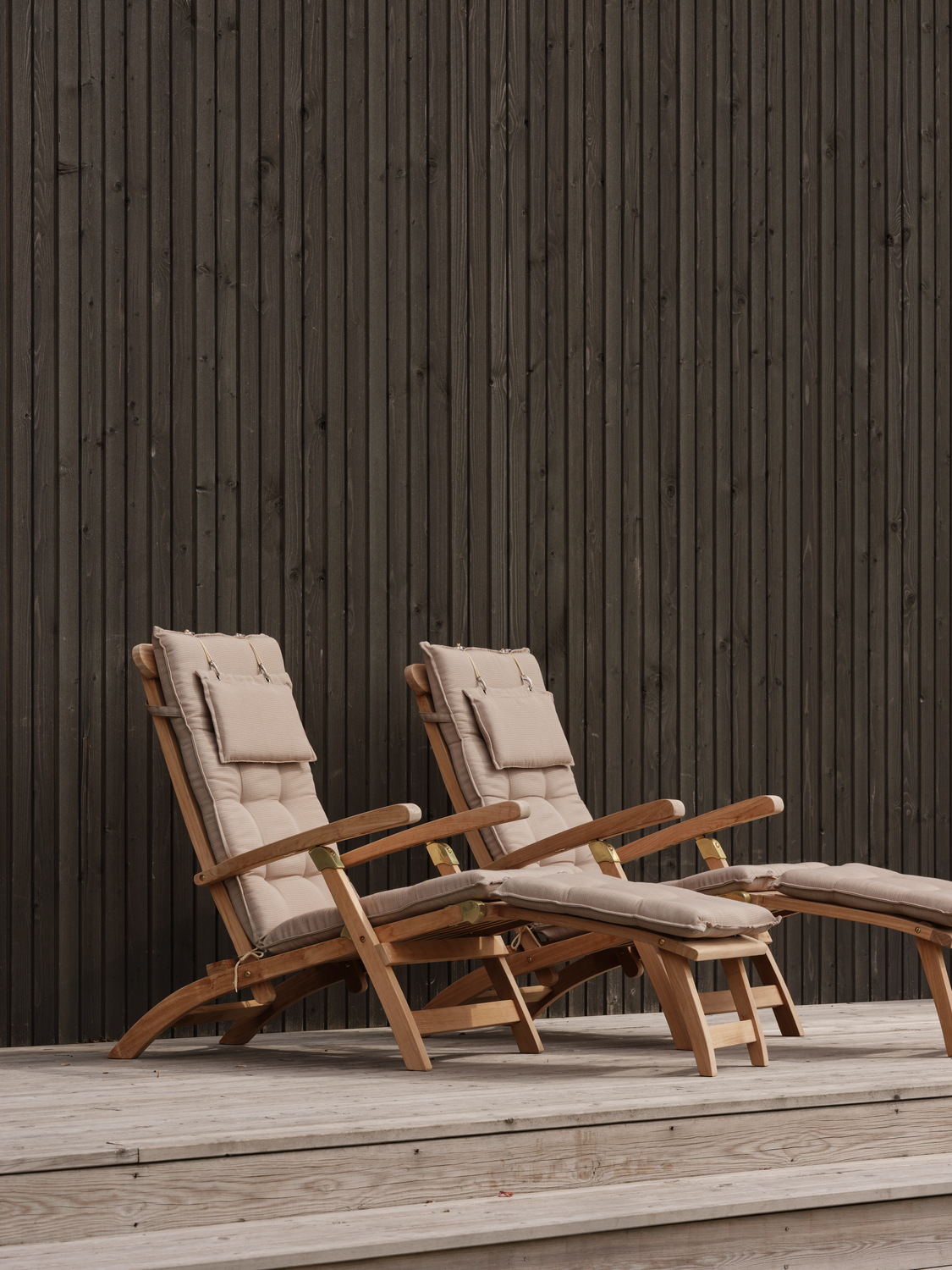 Jackson däckstol Natur