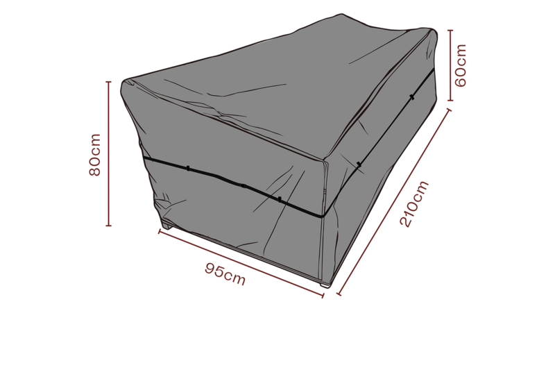 Möbelskydd soffa Svart - Andas