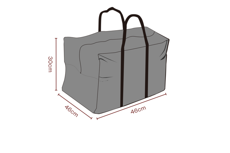 Möbelskydd dynväska Svart