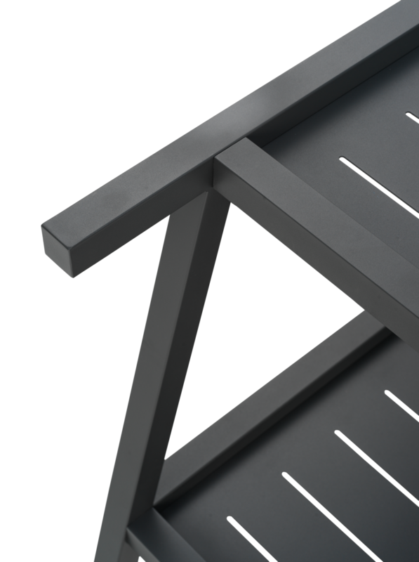 Samvaro serveringsvagn Antracit