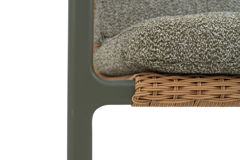 Motty fåtölj Nordic Green/Teddy Verde