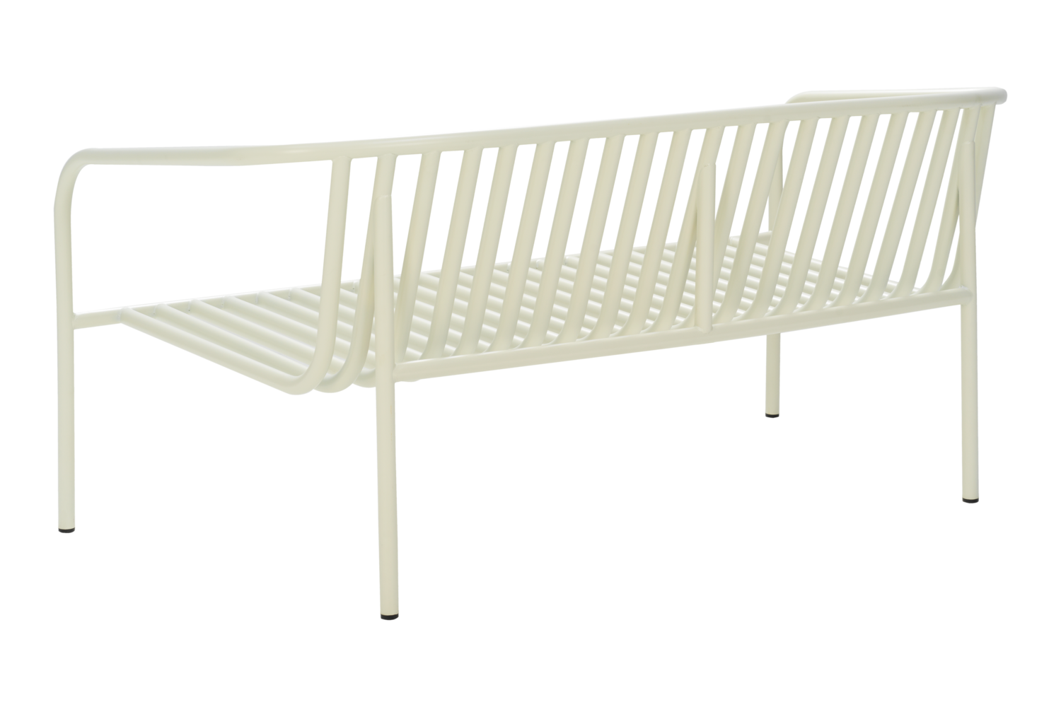 Bendt 2-sitssoffa Pearl White/Teddy Orange