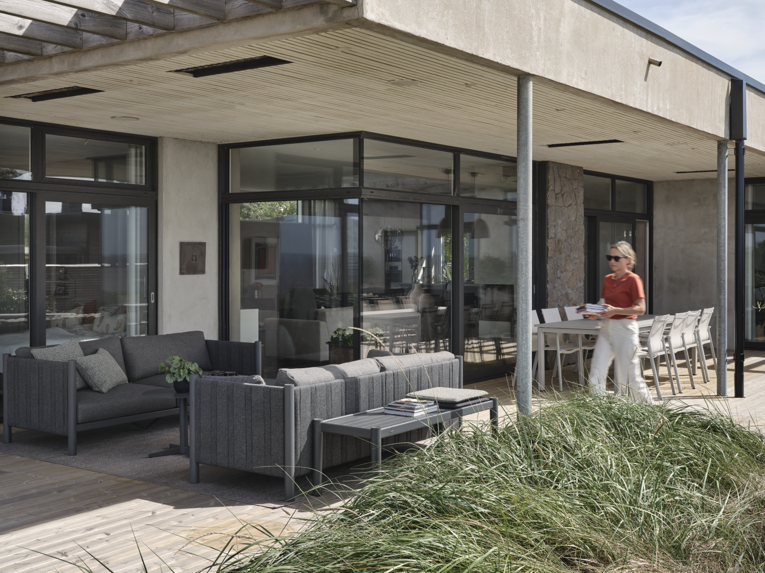 Lomma XL matbord Light Grey