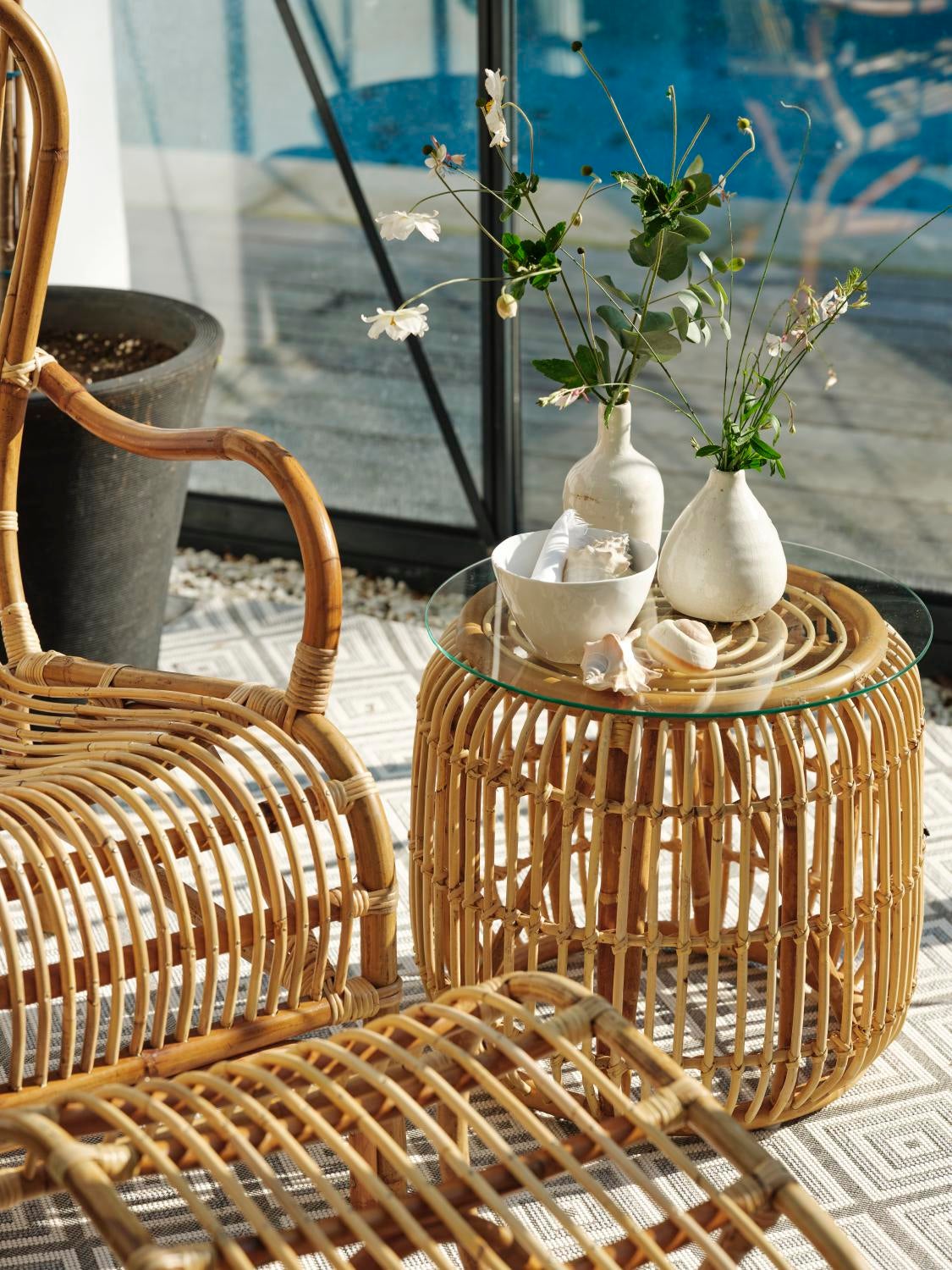 Vallda fåtölj Natur