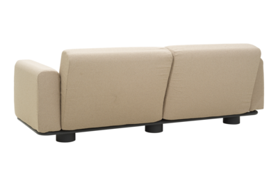 Bolster 2,5-sits soffa Antracit/Teddy Beige
