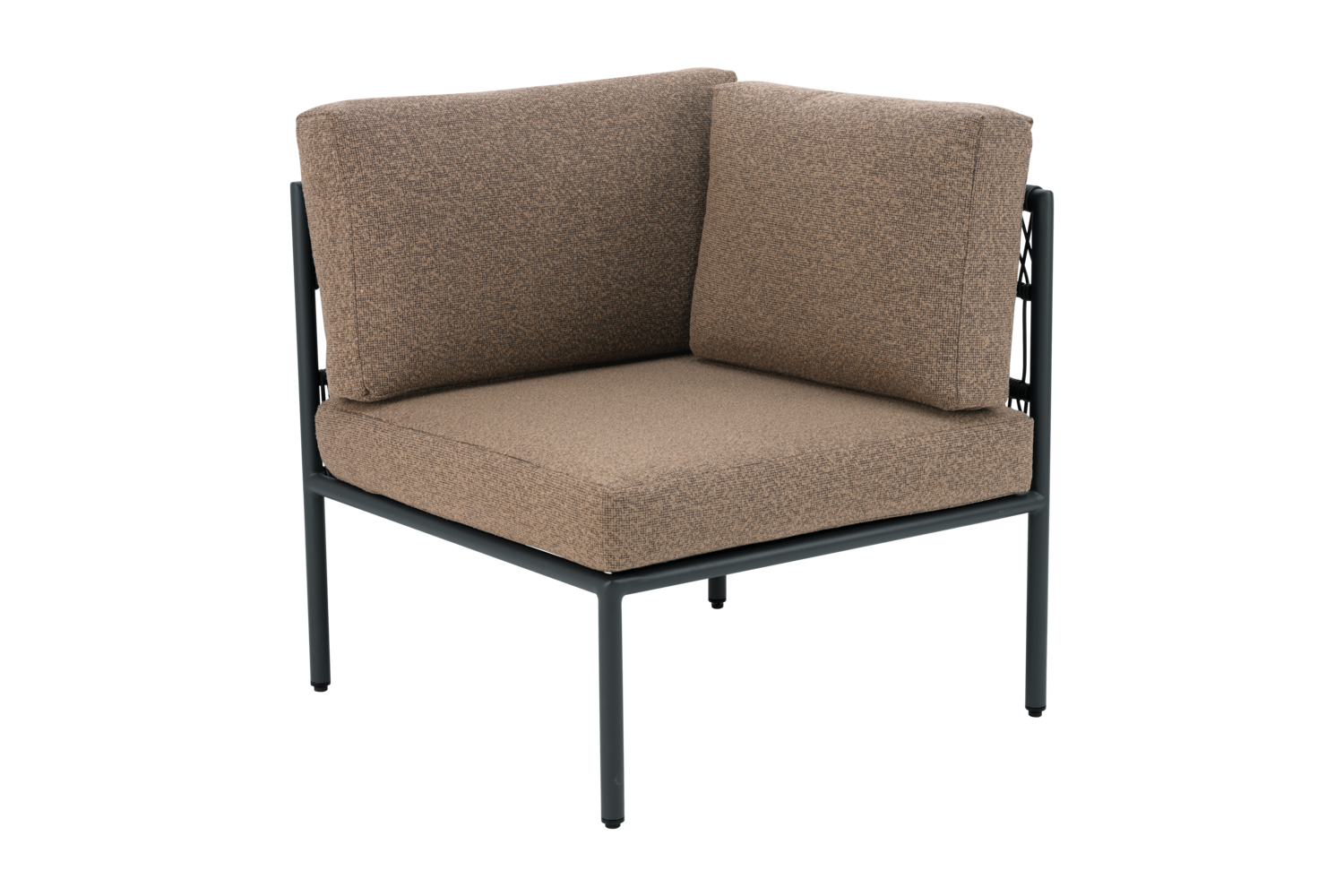 Reno hörn Svart/Raw Peanut