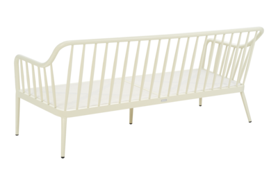 Coleville 3-sitssoffa Pearl White/Dot Beige