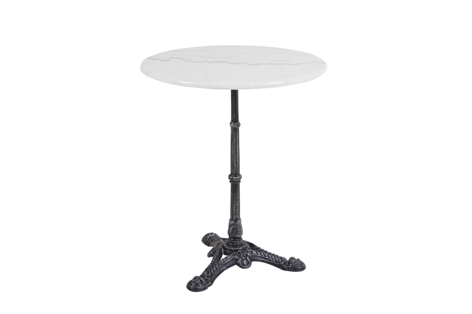 Loire cafébord Vit/svart