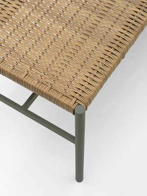 DK bänk Nordic Green/Natur