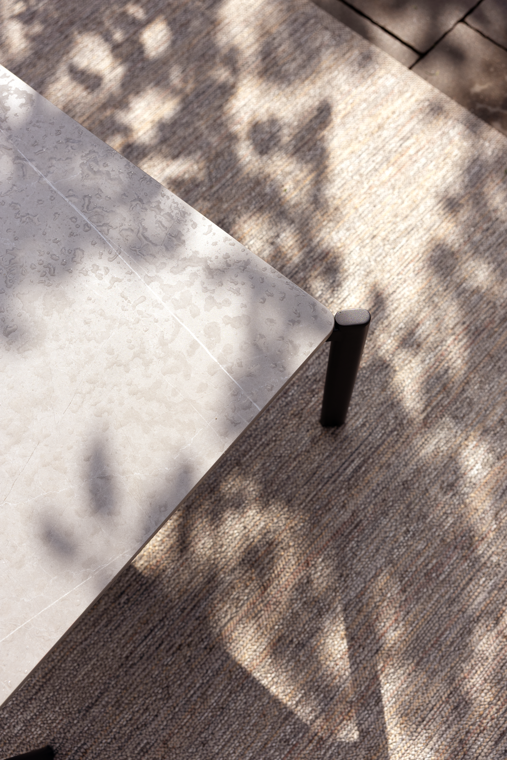 Hallavara soffbord Svart/grå