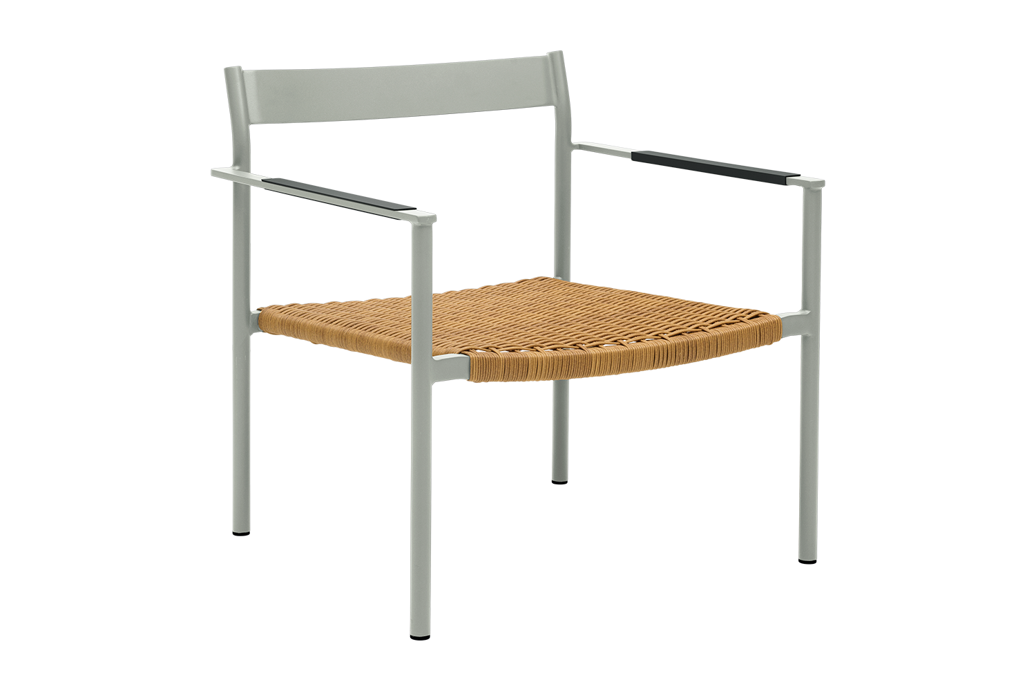 DK loungefåtölj Light Grey/Natur