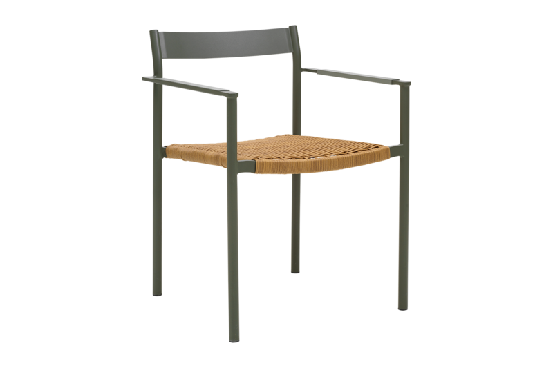 DK matstol Nordic Green/Natur