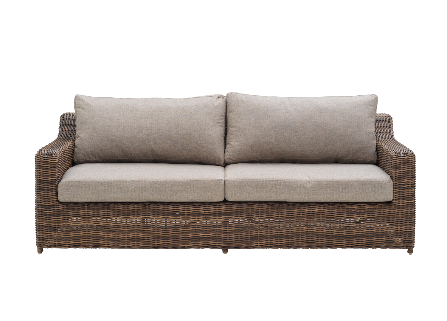 Glendon 2,5-sits soffa Dark Brown/Soft Moose
