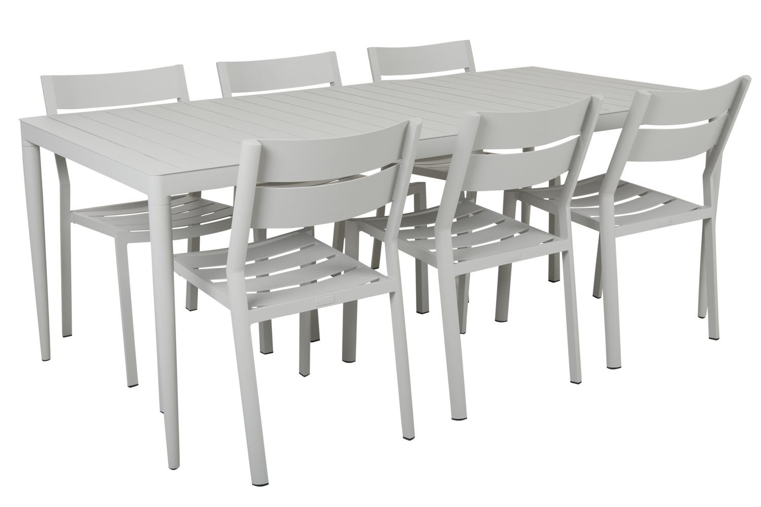 Bigby matbord Light Grey